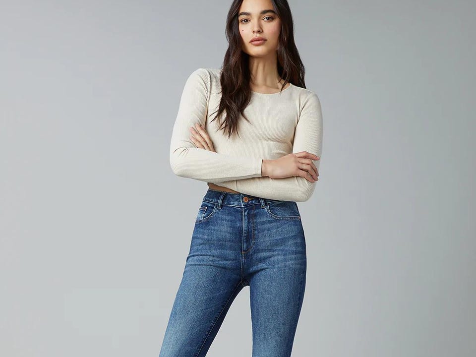 high rise jeans