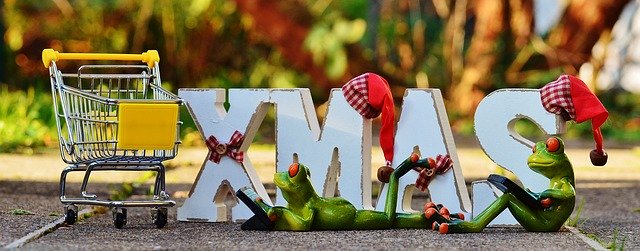 vánoční nákup