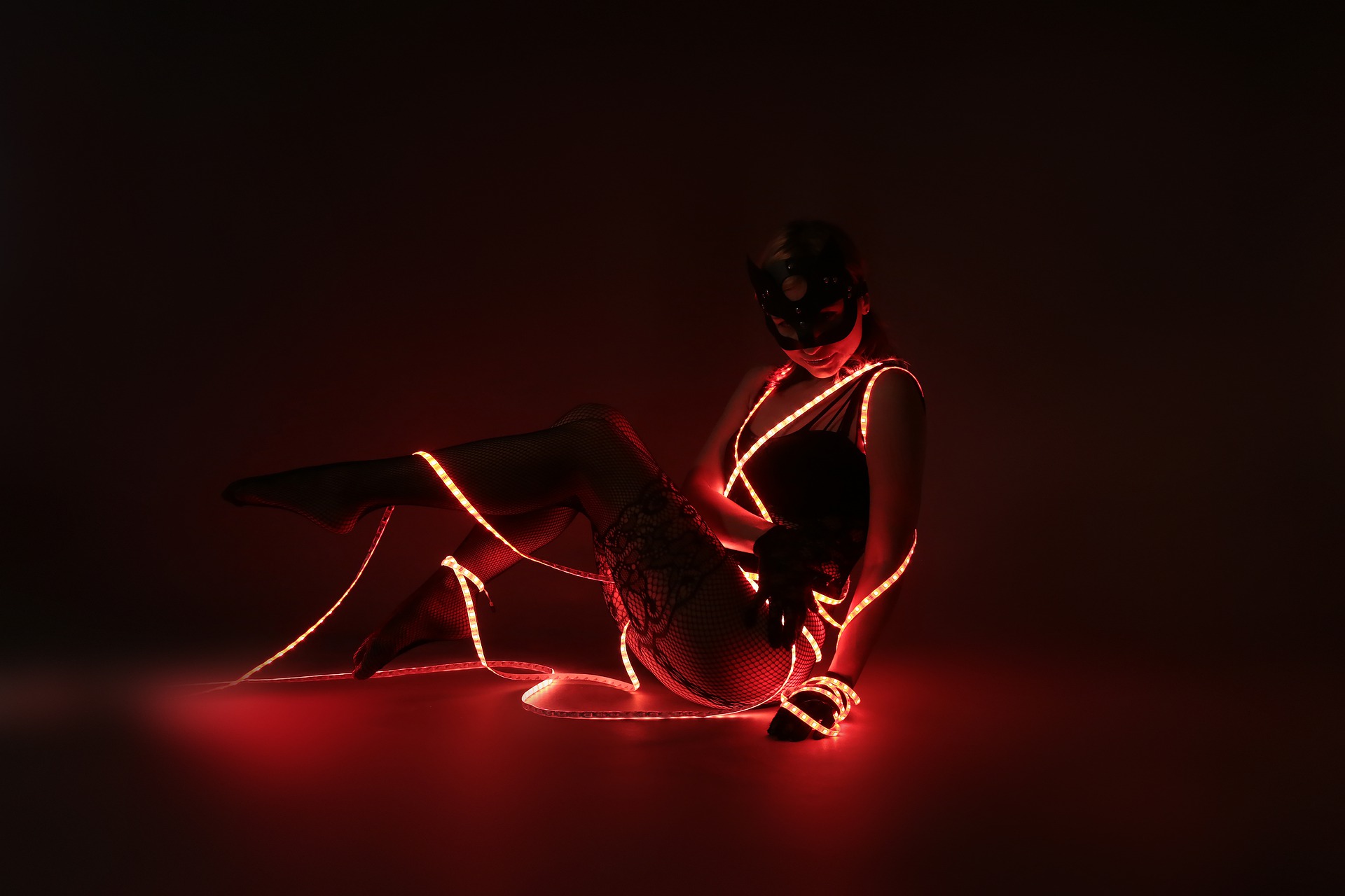 led pás
